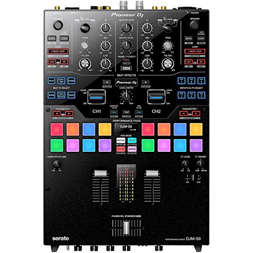 Does the djm 500 have scratch live capabilities list